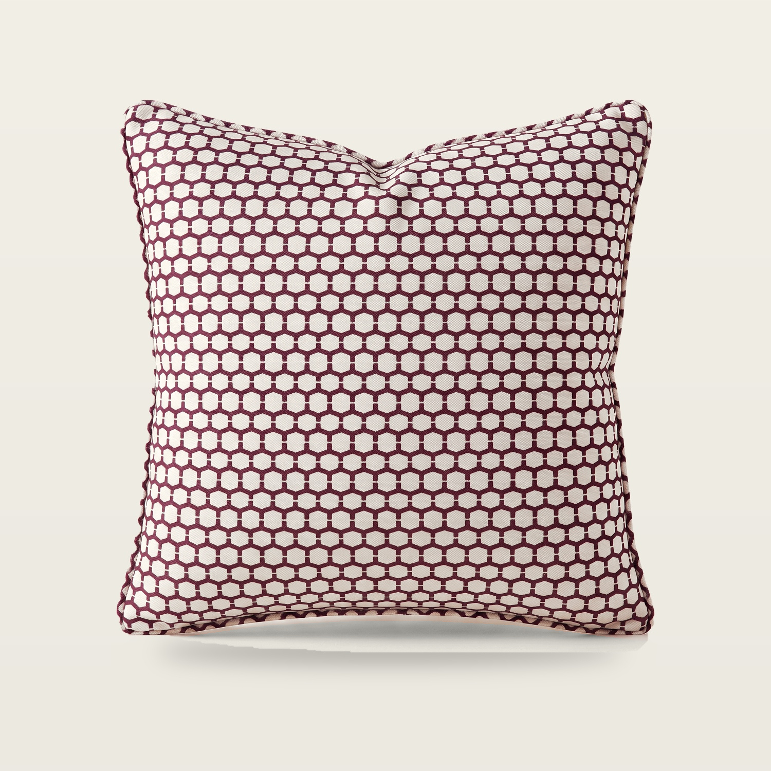 Elmsworth Honeycomb — Burgundy